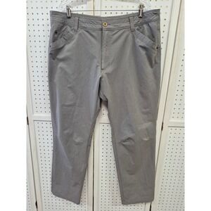 Killik Men's Gray Outdoor Performance Hiking Pants Size 40 Articulated Knee
